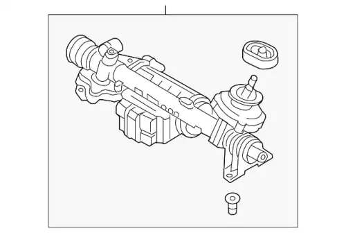 Рулевая рейка VAG 5C1 423 051 E