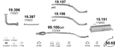 07.442, ГЛУШИТЕЛЬ ЗАДНЯЯ ЧАСТЬ POLMOSTROW, ПОЛЬША