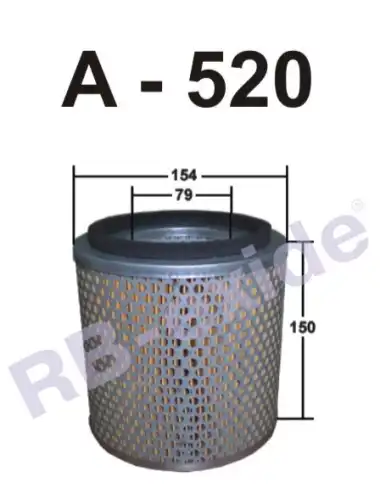 Фильтр воздушный RB-EXIDE A520