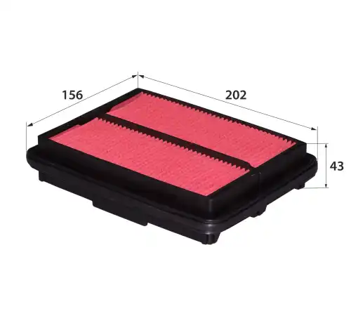 Фильтр воздушный RB-EXIDE A855