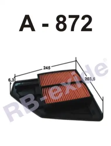 Фильтр воздушный RB-EXIDE A872