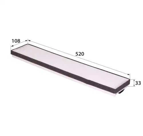 Салонный фильтр RB-EXIDE AC025E