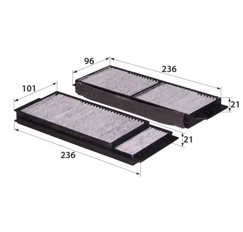 Салонный фильтр RB-EXIDE AC041C