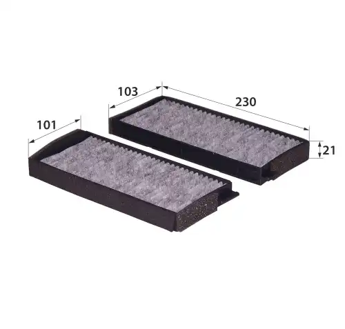 Салонный фильтр RB-EXIDE AC046C