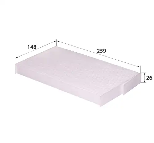 Салонный фильтр RB-EXIDE AC210
