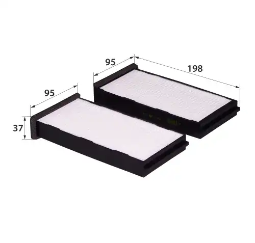 Салонный фильтр RB-EXIDE AC301