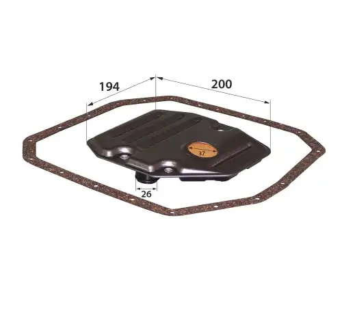 CH-129A 35330-0W040 (АКПП) RB-EXIDE