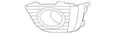 Решетка бампера HONDA 71103T5RA10