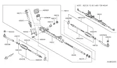 Рулевая тяга NISSAN 48100-EM30A