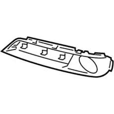51 11 7 331 671 РЕШЕТКА Л БОК BASIS BMW