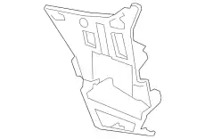Крепление бампера Л Зд 51128059875 BMW