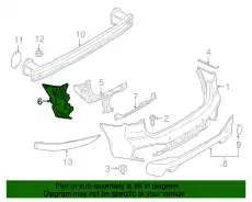 Крепление бампера Л Зд 51128059875 BMW