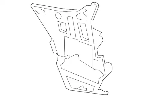 Крепление бампера Л Зд 51128059875 BMW