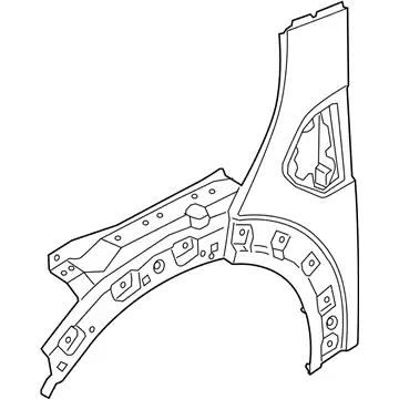 Крыло BMW 41 00 7 449 378