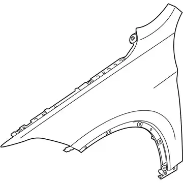 Крыло BMW 41 00 7 427 300