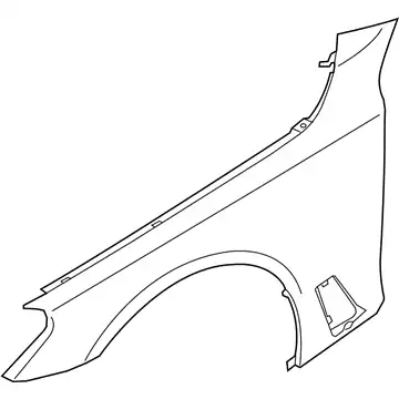 Крыло BMW 41 00 7 443 687