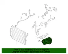 Compressor, Air Conditioner LR019134 LAND ROVER