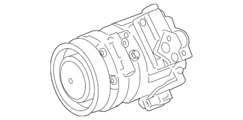 Compressor, Air Conditioner LR019134 LAND ROVER