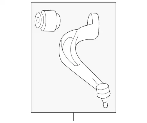Рычаг подвески VAG 8W0407693B