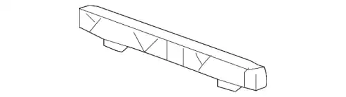 Усилитель бампера HONDA 71596TG7A00