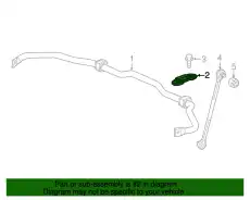 КРОНШТЕЙН, ДЕРЖАТЕЛЬ СТАБИЛИЗАТОРА 51308TLAA51 HONDA