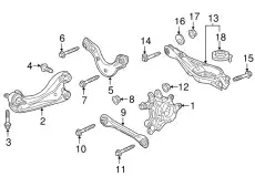Кулак поворотный HONDA 52215TLAA02