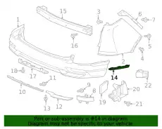 71514TLAA11 Автокомпонент HONDA