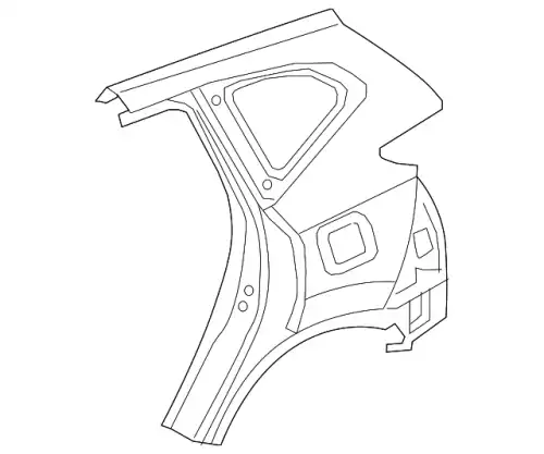 Крыло HONDA 04636TLAA01ZZ
