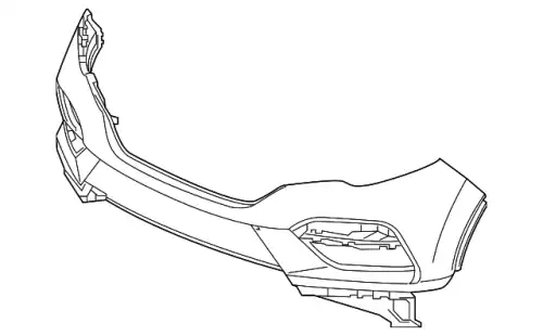 ПЕРЕДНИЙ БАМПЕР 04711TG7A90ZZ HONDA