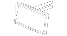 СЕРДЕЧНИК В КОМПЛЕКТЕ, ОБОГРЕВАТЕЛЬ 79110TLAA51 HONDA