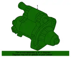 Стартер HONDA 312005G0A04