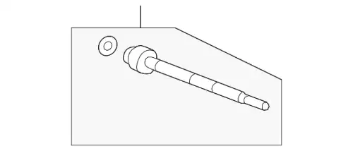 Рулевая тяга HONDA 53010-SXS-A02