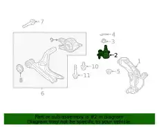 Шаровая опора HONDA 51220-TEA-T01