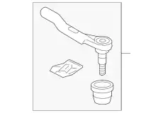 Рулевой наконечник HONDA 53540-T7J-003