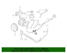 (AUDI), ШЛАНГ, СОЕДИНЯЮЩИЙ 4F1422893AJ VAG