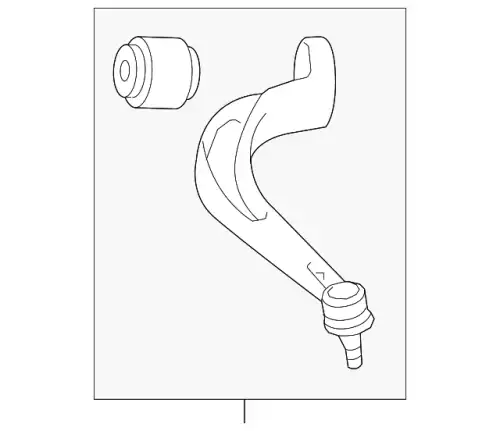 Рычаг подвески VAG 4G0407693F