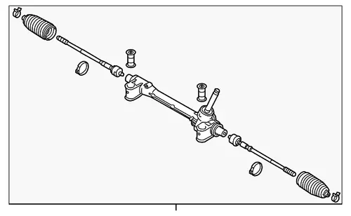 Рулевая рейка JEEP 4410A498