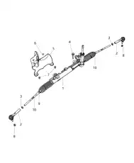 Рулевая рейка JEEP 68140632AB