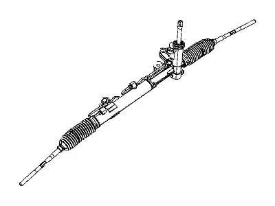Рулевая рейка JEEP 68140628AA
