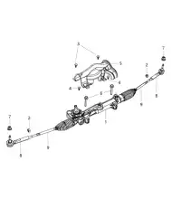 Рулевая рейка JEEP 05151705AE