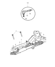 Рулевая рейка DODGE 04782960AD