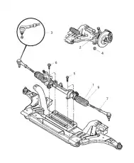 Рулевая рейка DODGE 05272722AG
