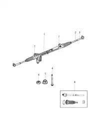 Рулевая рейка DODGE 52124800AA