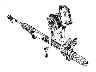 Рулевая рейка DODGE 52089292AD