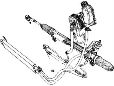 Рулевая рейка DODGE 52089292AB