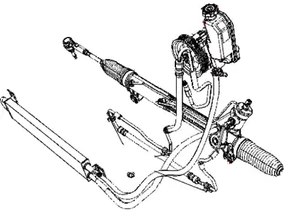 Рулевая рейка DODGE 52089292AB