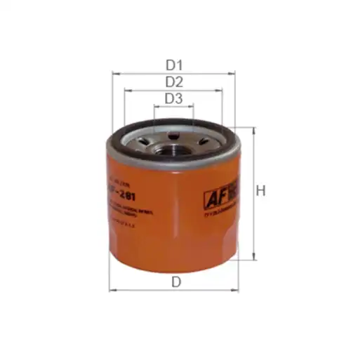 Э-Т ФИЛЬТРУЮЩИЙ AF281 ALPHA FILTER