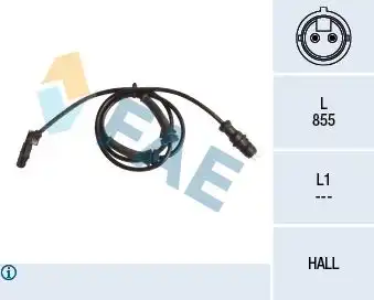 Датчик ABS FAE 78144