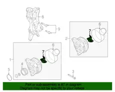 Регулятор генератора 06E903803F VAG