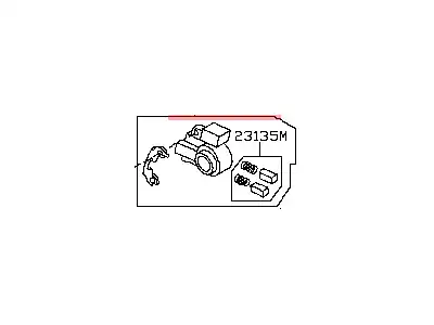Регулятор генератора 23215BC40A NISSAN
